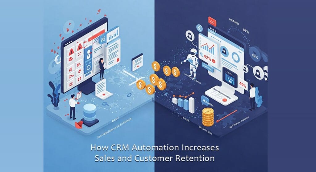How CRM Automation Increases Sales and Customer Retention