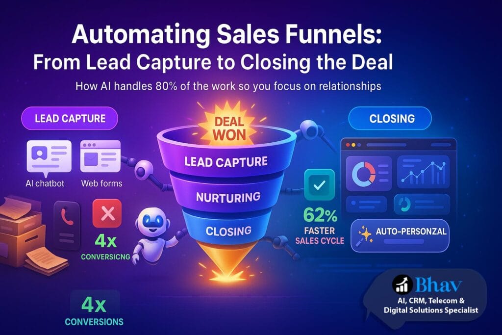 Automating Sales Funnels: From Lead Capture to Closing the Deal