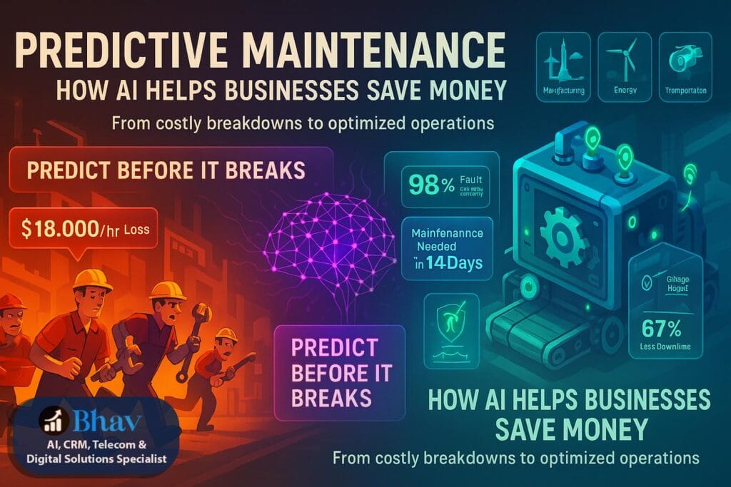 Predictive Maintenance: How AI Helps Businesses Save Money