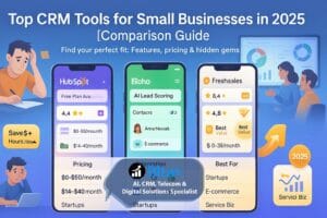 Top CRM Tools for Small Businesses in 2025 [Comparison Guide]