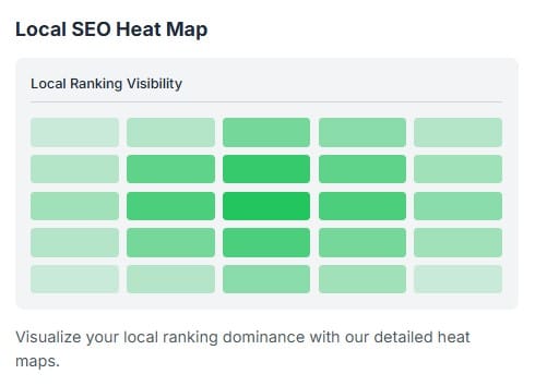 Local SEO Heat Map