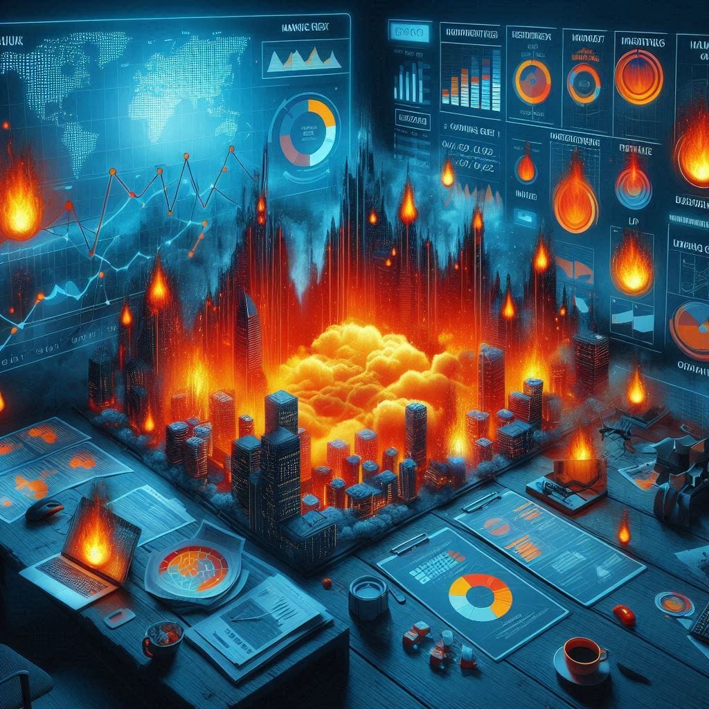 Managed IT & Cybersecurity Services | 24/7 Monitoring & Risk Protection – BhavPro 4 Risk Heatmaps