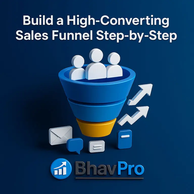 Automated Sales Funnel Builder Design Funnels That Convert From BhavPro