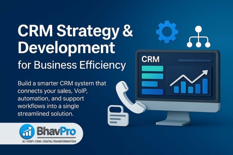 CRM Strategy & Development for Business Efficiency