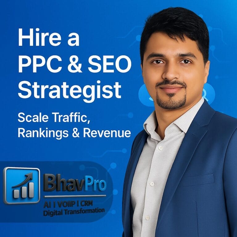 Hire a PPC & SEO Strategist to Scale Traffic, Rankings & Revenue