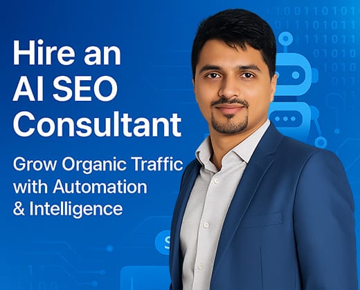 Hire an AI SEO Consultant to Grow Organic Traffic with Automation & Intelligence