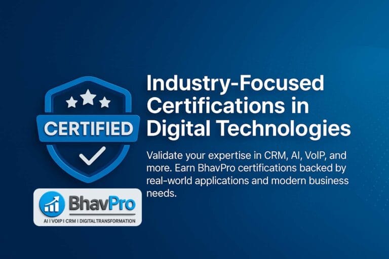 Industry-Focused Certifications in Digital Technologies