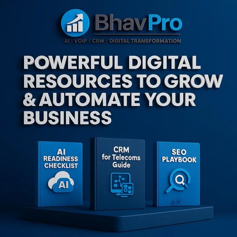 Powerful Digital Resources to Grow & Automate Your Business From BhavPro