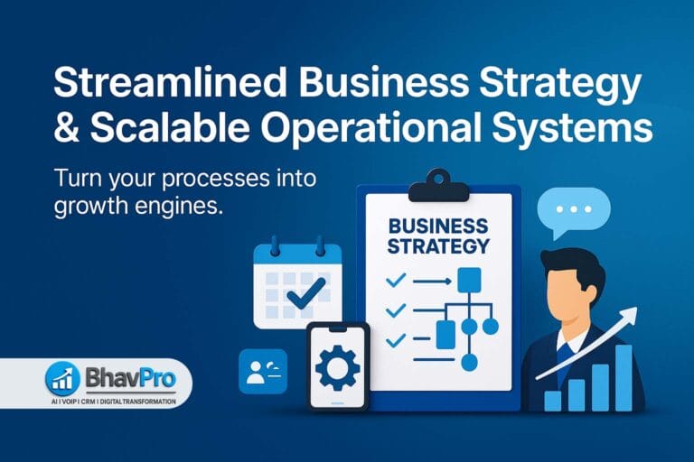 Streamlined Business Strategy & Scalable Operational Systems