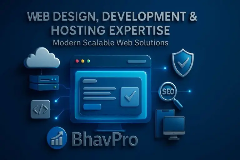 Web Design, Development & Hosting