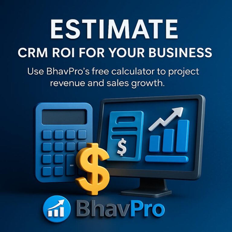 Free CRM ROI Calculator by BhavPro