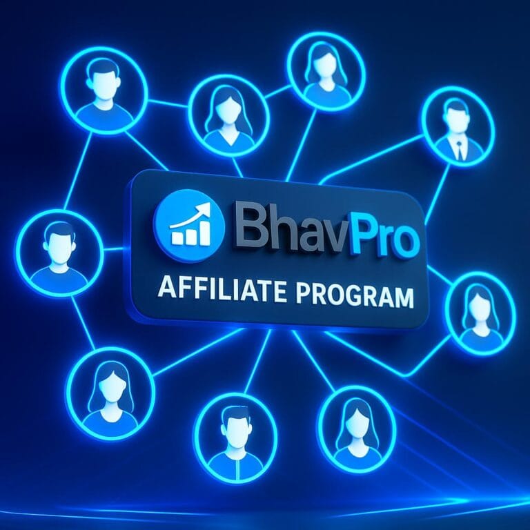 Become a BhavPro Affiliate and earn up to 50% commission promoting our cutting-edge AI and digital services.