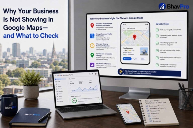 Local business owner and SEO consultant diagnosing map visibility, verification, eligibility and business information consistency.